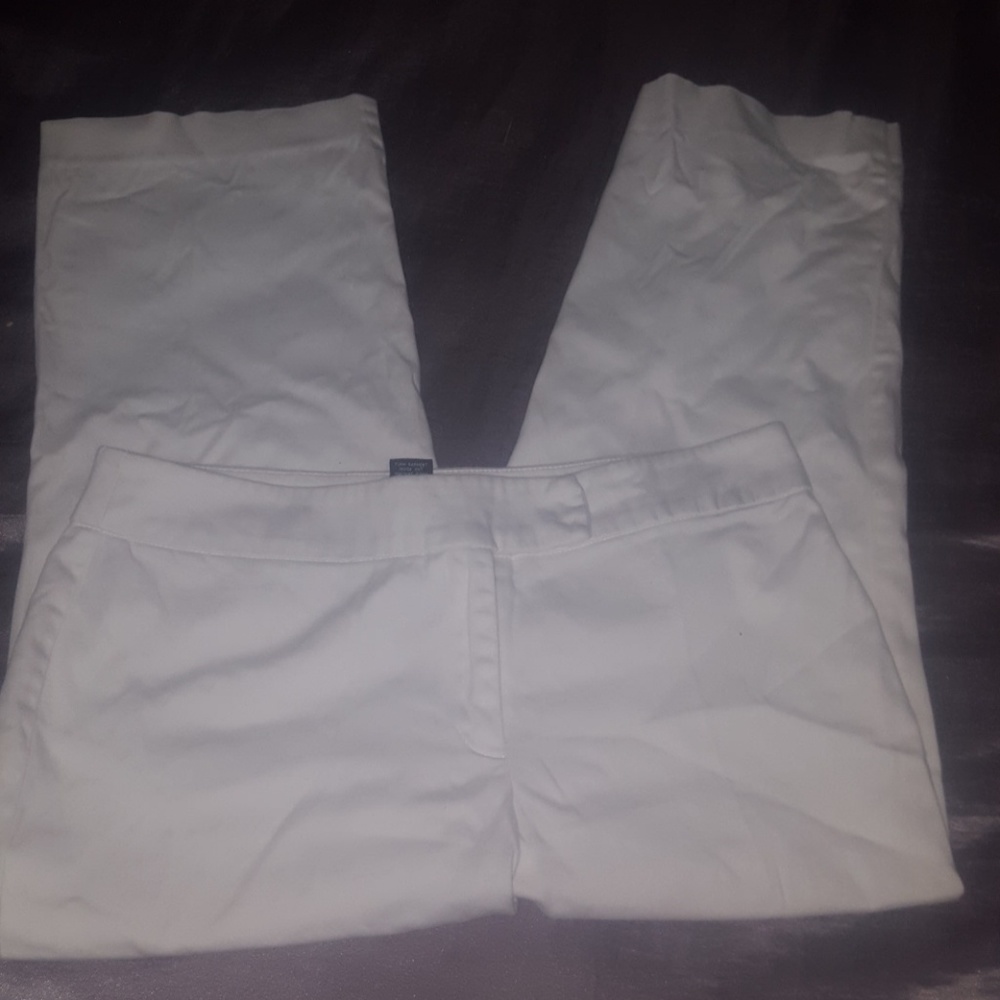 New York & Company, white capris.